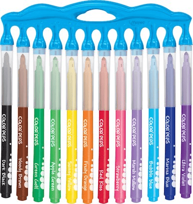 MAPED KEÇELİ KALEM COLOR'PEPS LONG LIFE 12 Lİ PLASTİK KUTU 845045