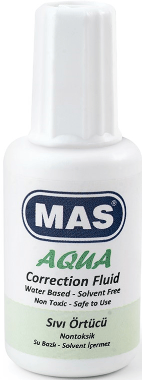 MAS SIVI SİLİCİ SU BAZLI 20 ML 0460