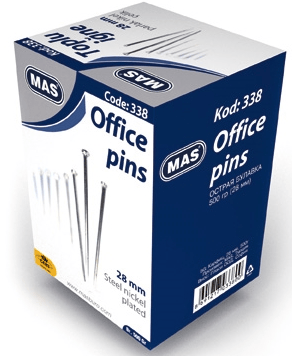 MAS TOPLU İĞNE 28/500 GR 338