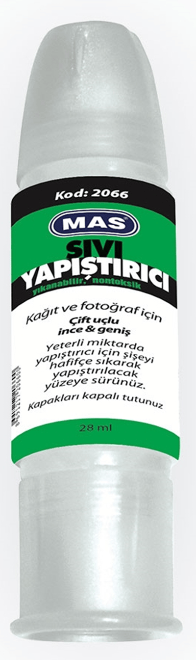 MAS YAPIŞTIRICI SIVI ÇİFT UÇLU 28 ML 2066