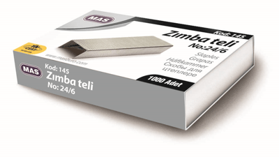 MAS ZIMBA TELİ NO: 24/6 BEYAZ 145