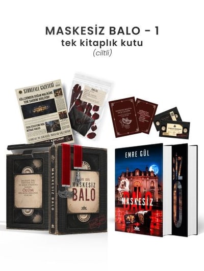 Maskesiz Balo 1 - Tek Kitaplık Kutu