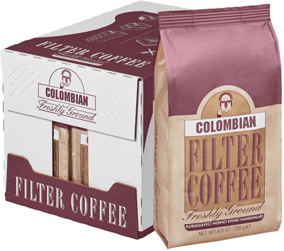MEHMET EFENDİ FİLTRE KAHVE COLOMBIAN   250 GR