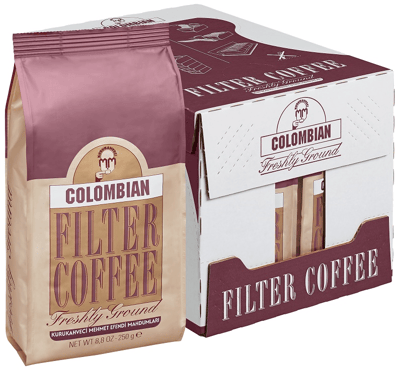 MEHMET EFENDİ FİLTRE KAHVE COLOMBIAN   250 GR