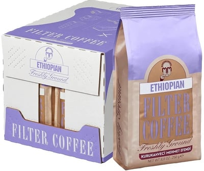 Mehmet Efendi Filtre Kahve Ethiopian 250 Gr