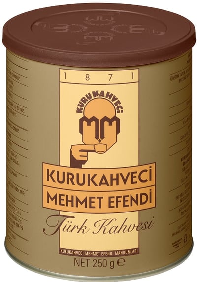 MEHMET EFENDİ TÜRK KAHVESİ 250 GR TENEKE KUTU