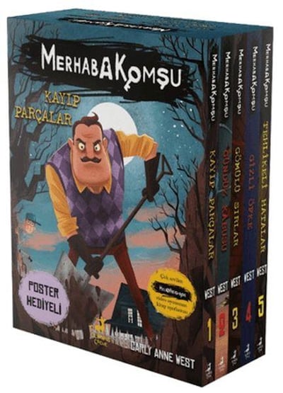 Merhaba Komşu 5 Kitaplık Kutulu Set