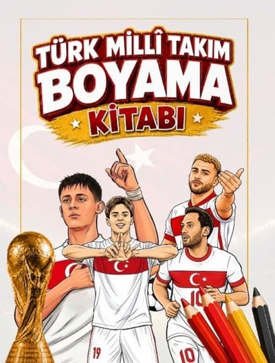 Milli Takım Boyama Kitabı
