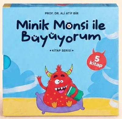 Minik Monsi ile Büyüyorum 5 Kitaplık Kutulu Set