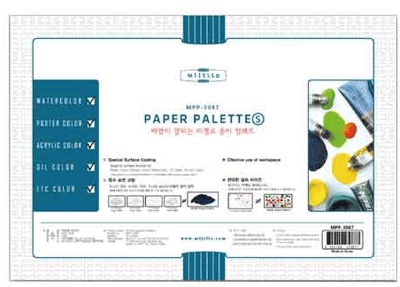MISSION PALET KAĞIT SMALL 255X175 25Lİ 3087