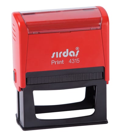 MOBİSTAMPS KAŞE 4315 SİYAH KEÇELİ
