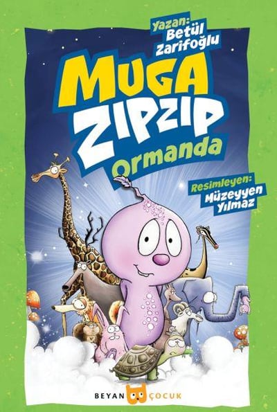 Muga Zıpzıp Ormanda (Renkli - Resimli)
