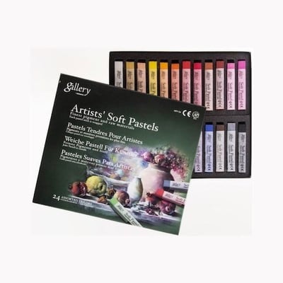 Mungyo Pastel Boya Gallery Soft Köşeli 24 Lü Mpv-24