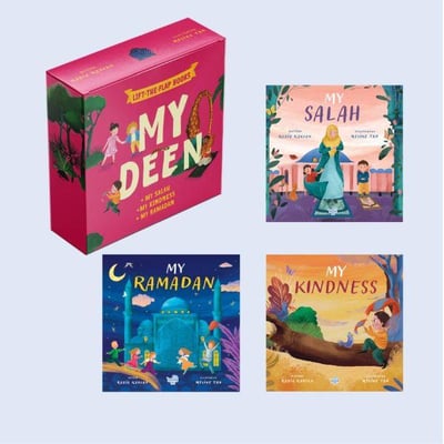 My Deen ''İngilizce Benim İçin Seti'' 3 Pencereli Kitap