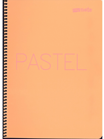 MYNOTE DEFTER FLEX PASTEL PP KAPAK SPİRALLİ A5 40 YP KARELİ MFXPA-A540-K