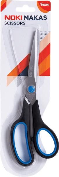 NOKİ MAKAS KAUÇUK SAPLI 8.5 INCH 6008