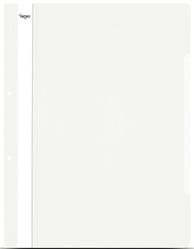 NOKİ TELLİ DOSYA ECO 4828 BEYAZ 50 Lİ