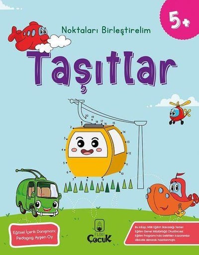 Noktaları Birleştirelim - Taşıtlar +5 Yaş