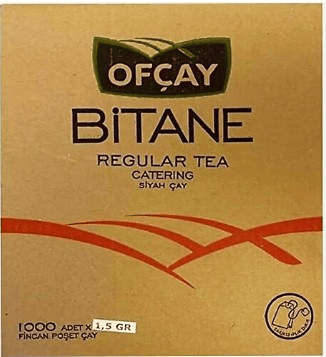 OFÇAY BARDAK POŞET ÇAY BİTANE REGULAR TEA 2g x 1000 ADET 307859