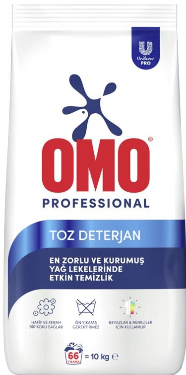 OMO PROFESSIONAL TOZ ÇAMAŞIR DETERJANI 10 KG - RESTORANLAR İÇİN 65624281