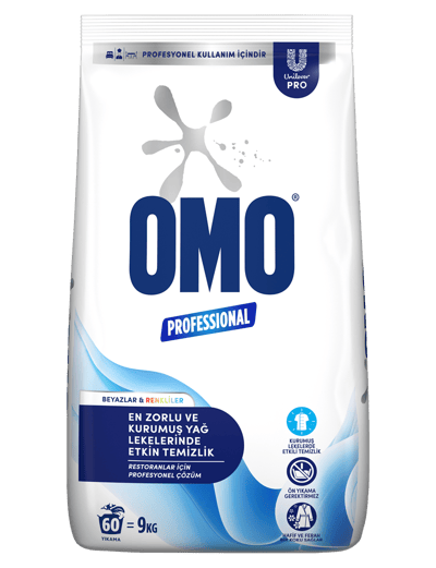 OMO PROFESSIONAL TOZ ÇAMAŞIR DETERJANI 9 KG - RESTORANLAR İÇİN 62729770