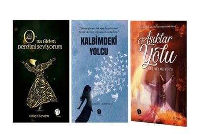 O’na Giden Derdimi Seviyorum & Kalbimdeki Yolcu & Aşıklar Yolu ( 3 Kitap Takım)