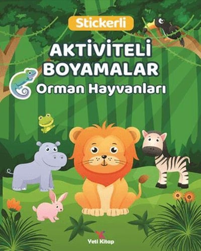 Orman Hayvanları Aktiviteli Boyamalar