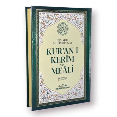 Orta Boy Kuranı Kerim Türkçe Meali Kuşe Sıvama