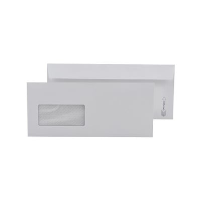 OYAL ZARF BUKLET 11x22 110 GR BEYAZ PENCERELİ 30004106