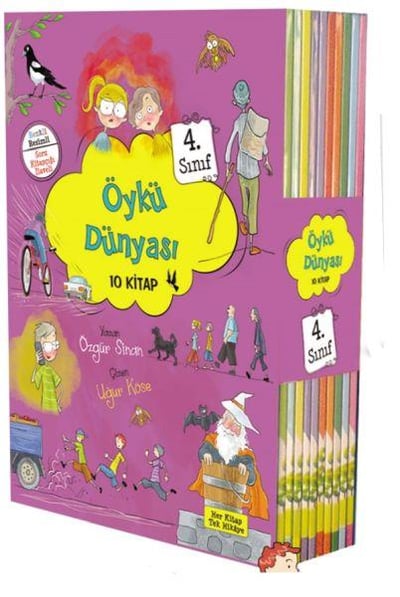 Öykü Dünyası 4. Sınıf 10 Kitap