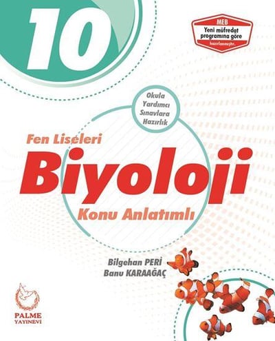 PALME YAYINEVİ 10.SINIF FEN LİSELERİ BİYOLOJİ KONU ANLATIMLI 