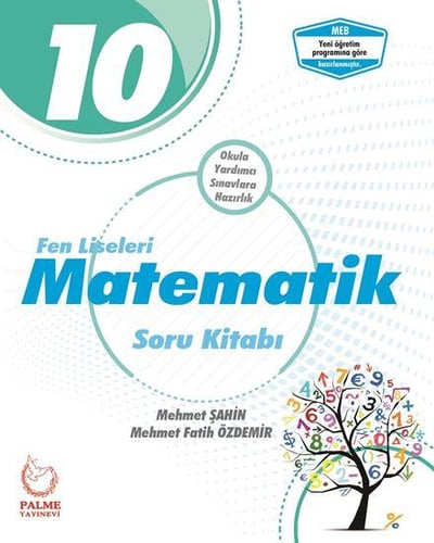 PALME YAYINEVİ 10.SINIF FEN LİSELERİ MATEMATİK SORU KİTABI 