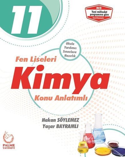 PALME YAYINEVİ 11.SINIF FEN LİSELERİ KİMYA KONU ANLATIMLI 