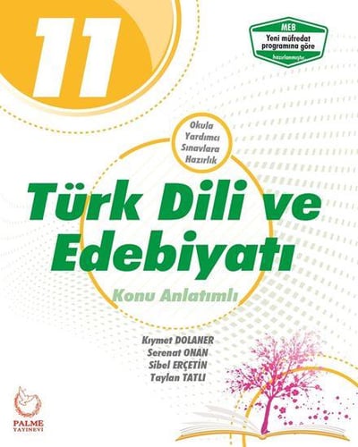 PALME YAYINEVİ 11.SINIF TÜRK DİLİ VE EDEBİYATI KONU ANLATIMLI 