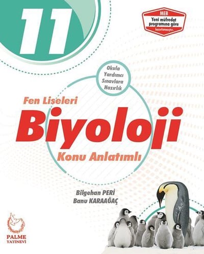 PALME YAYINEVİ 11.SINIF FEN LİSELERİ BİYOLOJİ KONU ANLATIMLI 