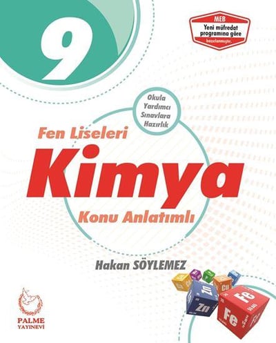 PALME YAYINEVİ 9.SINIF FEN LİSELERİ KİMYA KONU ANLATIMLI 