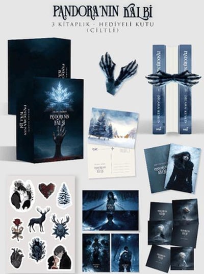 Pandora'nın Kalbi 3 Kitap Takım - Hediye Kutulu