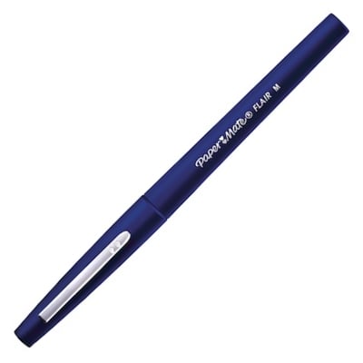 PAPERMATE GLISS KALEM FLAIR M UÇ MAVİ S0191013