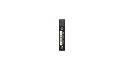 PASİF FABER MİN SUPER FINE 0.7MM 2B 75MM T.BLACK 20 Lİ TÜP 127774