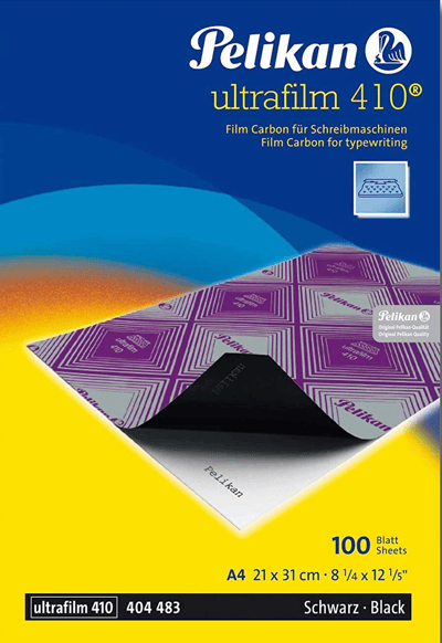 PELİKAN KARBON KAĞIDI 410 ULTRAFILM SİYAH 404483