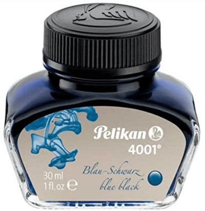 PELİKAN YAZI MÜREKKEBİ 4001 30 ML MAVİ-SİYAH 301028