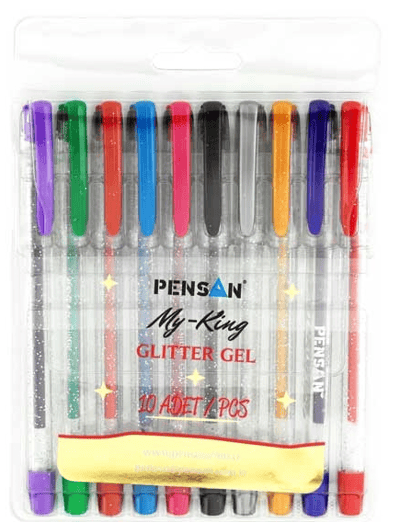PENSAN JEL KALEM MY-KING 2227 SİMLİ 10 LU SET