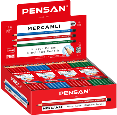 PENSAN KURŞUN KALEM MERCANLI 56260