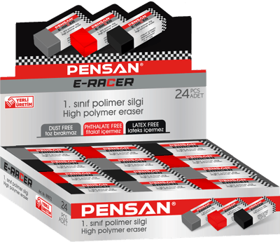 PENSAN SİLGİ PSS- E-RACER 24 LÜ