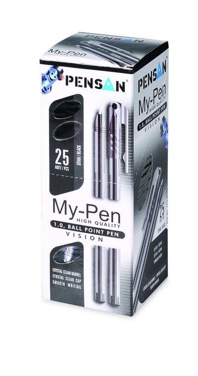 PENSAN TÜKENMEZ KALEM MY-PEN 1.0 2210 SİYAH