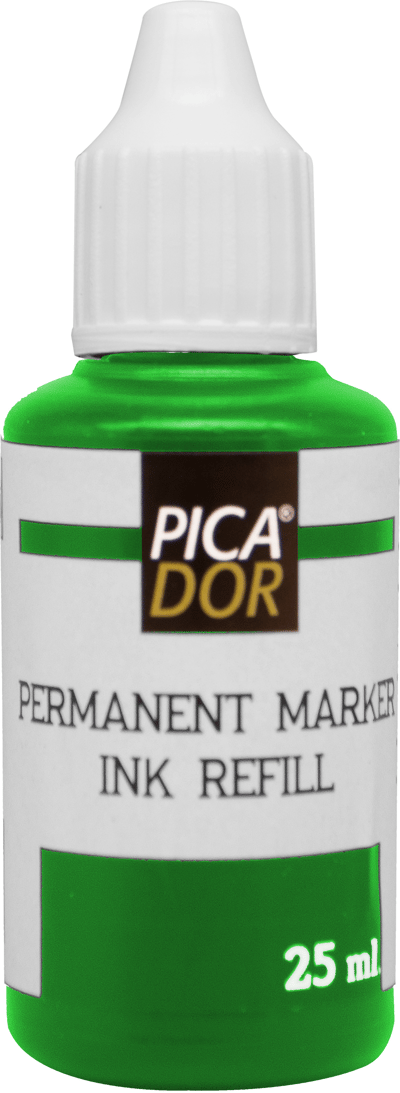 PICADOR PERMANENT MARKER MÜREKKEBİ 25 ML YEŞİL KB025