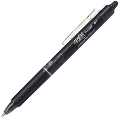 PILOT ROLLER KALEM FRIXION CLICKER 0.7 SİYAH BLRT-FR7-B