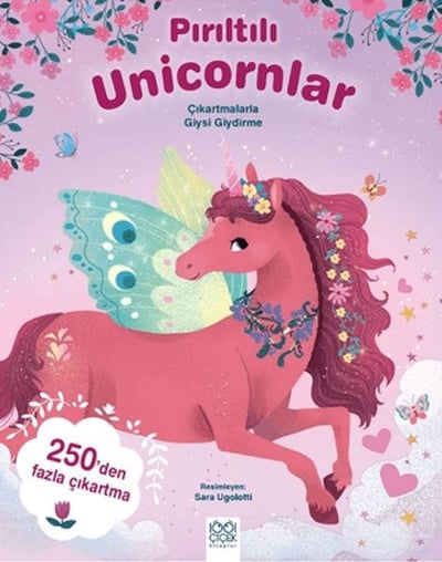 Pırıltılı Unicornlar – Çıkartmalarla Giysi Giydirme