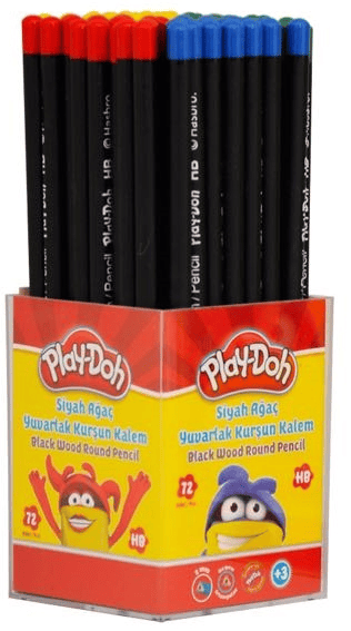 PLAY-DOH KURŞUN KALEM YUVARLAK SİYAH PLAYKK009