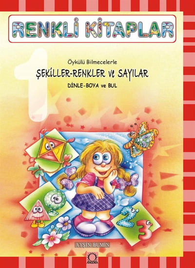 Renkli Kitaplar-Şekiller-Renkler ve Sayılar